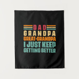 Grandfather Quotes   Dad Great Grandpa Tapestry