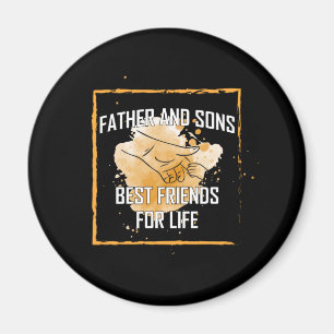 Grandfather Quotes   Father And Sons Best Friend Magnet