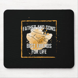 Grandfather Quotes Father And Sons Best Friend Mouse Mat