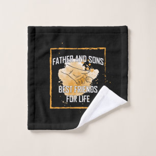 Grandfather Quotes   Father And Sons Best Friend Wash Cloth