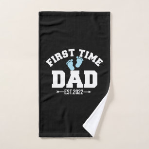 Grandfather Quotes   First Time Dad 2022 Hand Towel