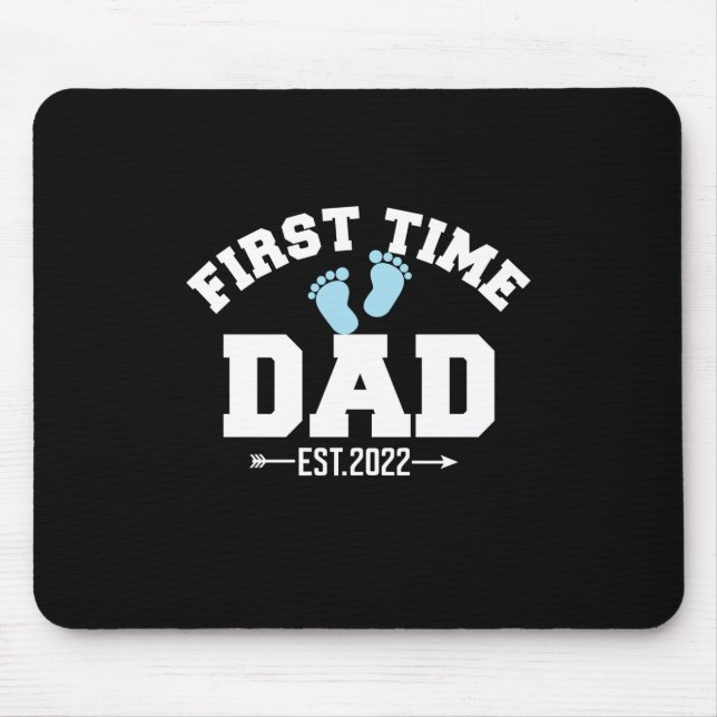 Grandfather Quotes | First Time Dad 2022 Mouse Mat (Front)