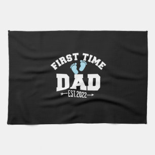 Grandfather Quotes   First Time Dad 2022 Tea Towel