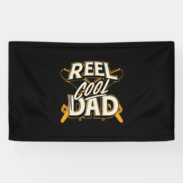Grandfather Quotes | Fishing Cool Dad Banner (Horizontal)