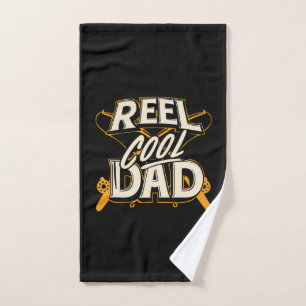 Grandfather Quotes Fishing Cool Dad Hand Towel