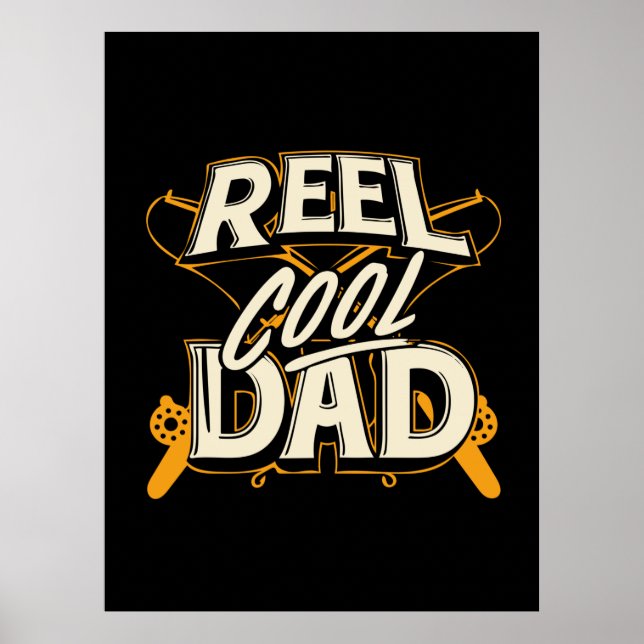 Grandfather Quotes | Fishing Cool Dad Poster (Front)