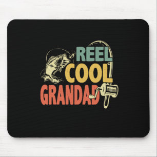 Grandfather Quotes Fishing Cool Grandad Mouse Mat