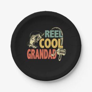 Grandfather Quotes   Fishing Cool Grandad Paper Plate