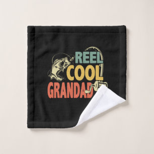 Grandfather Quotes Fishing Cool Grandad Wash Cloth