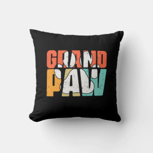 Grandfather Quotes   Grandpaw Dog Cushion