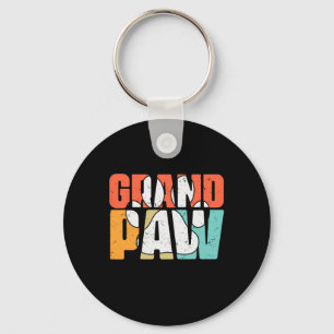 Grandfather Quotes Grandpaw Dog Key Ring