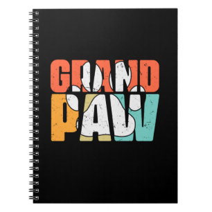 Grandfather Quotes Grandpaw Dog Notebook