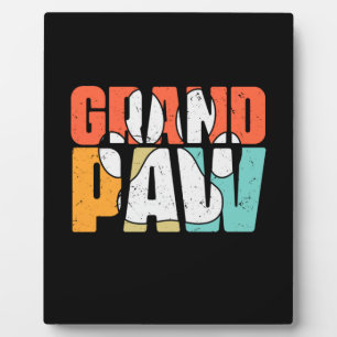 Grandfather Quotes Grandpaw Dog Plaque