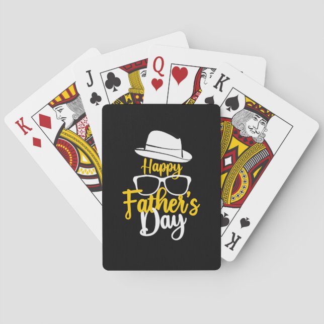 Grandfather Quotes | Happy Father Day Playing Cards (Back)