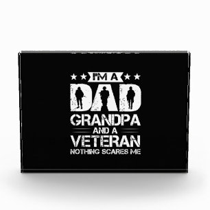 Grandfather Quotes   I Am A Dad And A Veteran Photo Block