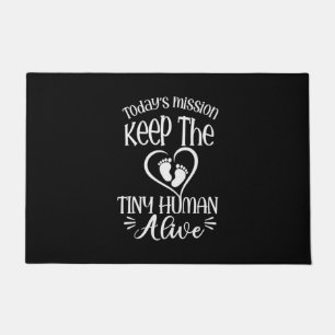 Grandfather Quotes   Keep The Tiny Human Alive Doormat