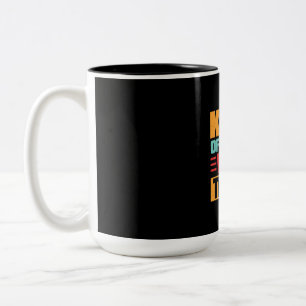Grandfather Quotes   King Of All The Wild Things Two-Tone Coffee Mug
