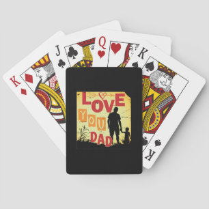 Grandfather Quotes   Love You Dad Playing Cards