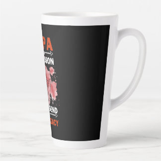 Grandfather Quotes | Papa And Grandson Latte Mug