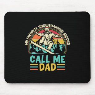 Grandfather Quotes   Snowboarding Call Me Dad Mouse Mat