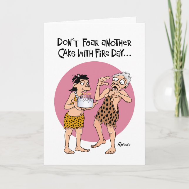 Grandfather Reassurance Birthday Card (Front)