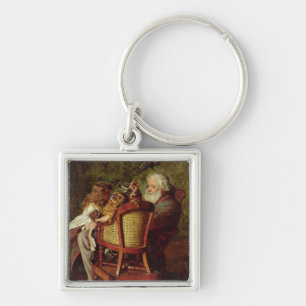 Grandfather's Jack-in-the-Box Key Ring