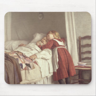 Grandfather's Little Nurse Mouse Mat