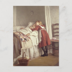 Grandfather's Little Nurse Postcard