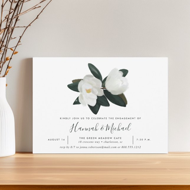 Grandiflora Engagement Party Invitation (Creator Uploaded)