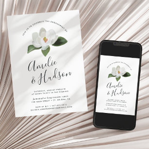 Grandiflora Engagement Party Invitation