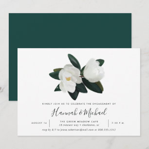 Grandiflora Engagement Party Invitation