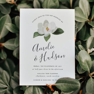 Grandiflora Wedding Invitation