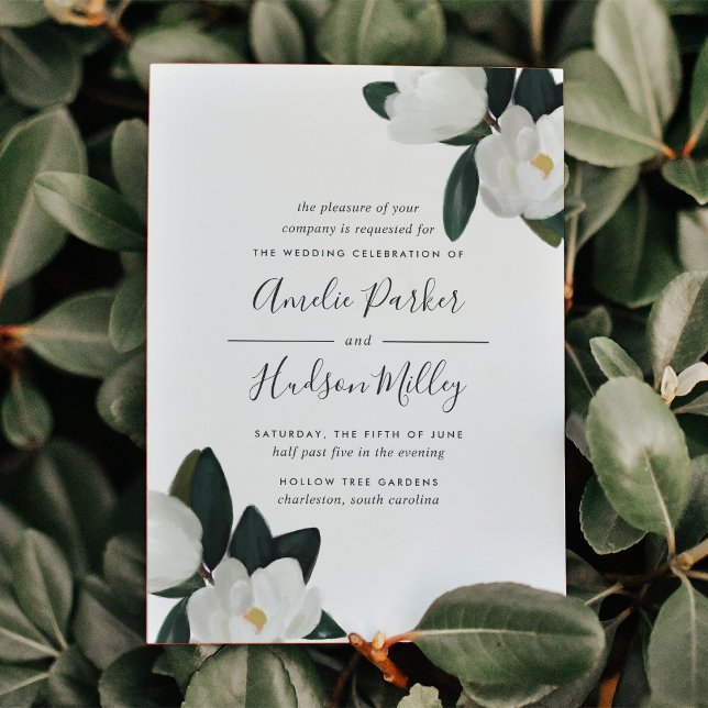 Grandiflora Wedding Invitation (Creator Uploaded)