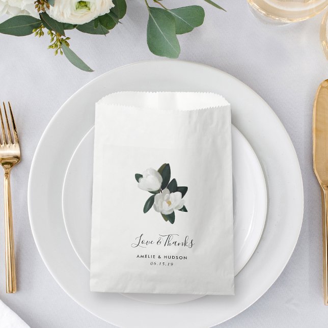 Grandiflora Wedding Thank You Favour Bags (Creator Uploaded)