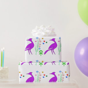 grandiose bird wrapping paper