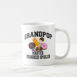Grandkid Spoiler Grandpop Coffee Mug