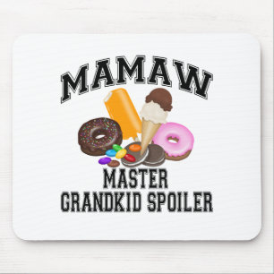Grandkid Spoiler Mamaw Mouse Mat