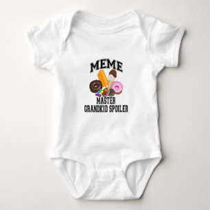Grandkid Spoiler Meme Baby Bodysuit