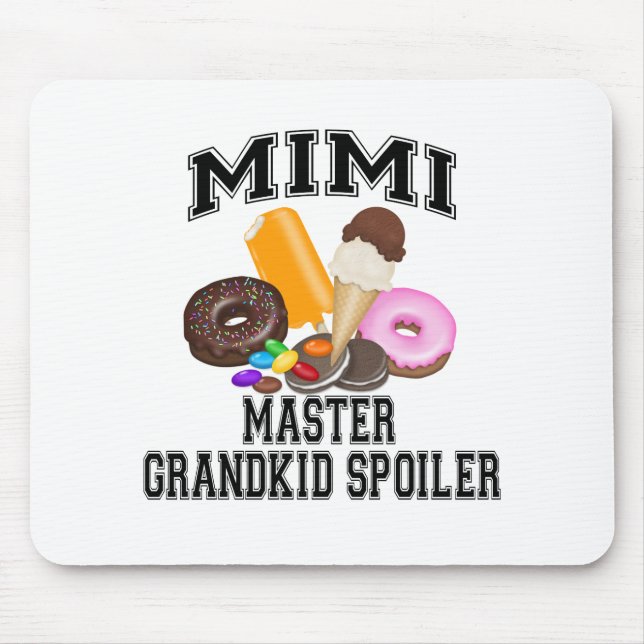 Grandkid Spoiler Mimi Mouse Mat (Front)