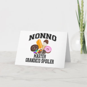 Grandkid Spoiler Nonno Card