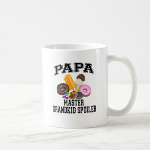 Grandkid Spoiler Papa Coffee Mug