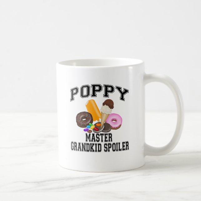 Grandkid Spoiler Poppy Coffee Mug (Right)