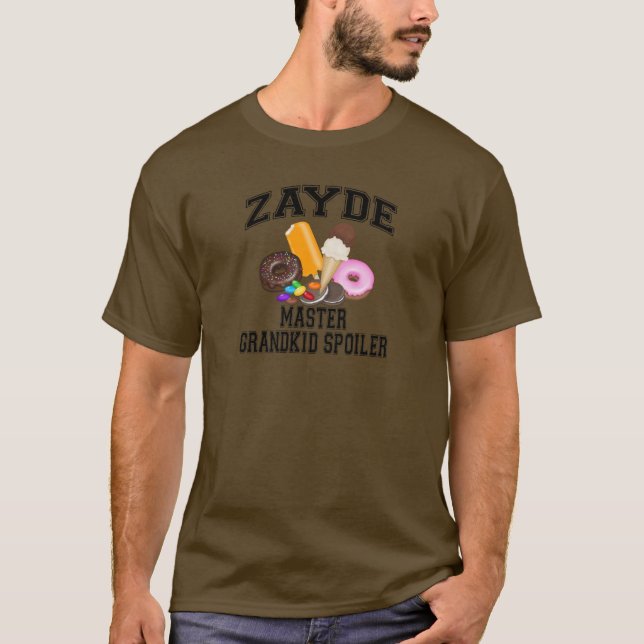 Grandkid Spoiler Zayde T-Shirt (Front)