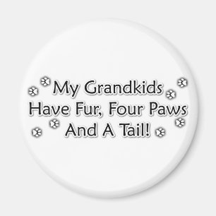 Grandkids are Animals Magnet