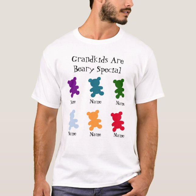 GRANDKIDS ARE BEARY SPECIAL T-Shirt (Front)