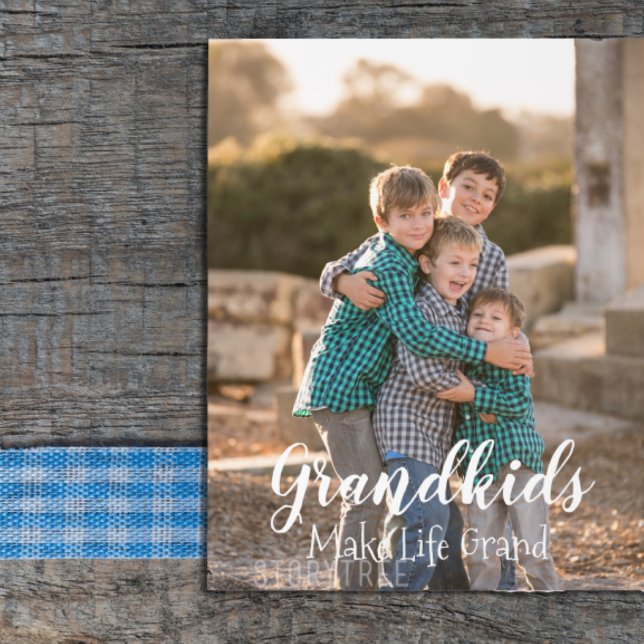 Grandkids Make Life Grand Acrylic Sign (Creator Uploaded)