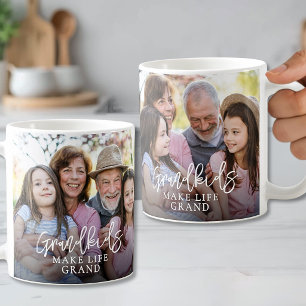 Grandkids Make Life Grand Photo Coffee Mug