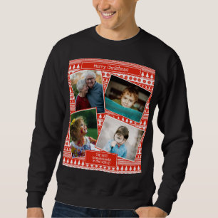 Grandkids Photo Merry Christmas Ugly Sweater