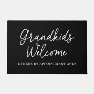 Grandkids Welcome Others by Appointment Only Funny Doormat