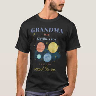 Grandma 1st Birthday First Trip Around The Sun Spa T-Shirt